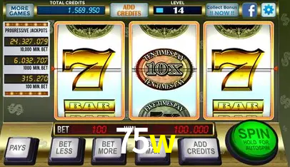 Descubra o Mundo do Cassino Online com 75w